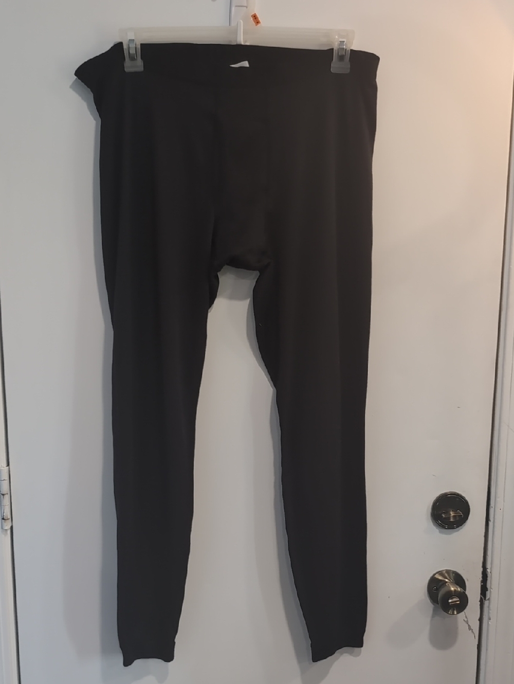 Patagonia Capilene Black Men's Baselayer Pants Sz Large Made In USA